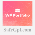 WP Portfolio plugin with license key for lifetime