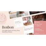Bonbon – Chocolate Sweets & Pastry Shop WordPress Theme + AI