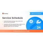 Bookly Service Schedule (Add-on)
