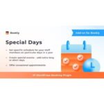 Bookly Special Days (Add-on)