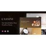 Cassini – Hair Salon & Barber Shop WordPress Theme