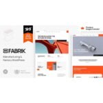 Fabrik – Manufacturing & Factory WordPress