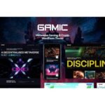 Gamic – Metaverse Gaming & Crypto WordPress Theme