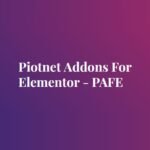 Piotnet Addons For Elementor Pro