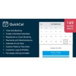 QuickCal – Appointment Booking Calendar for WordPress