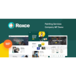 Roxce – Painting Services WordPress Theme