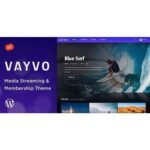 Vayvo – Media Streaming & Membership Theme