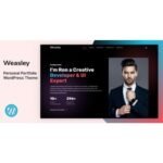 Weasley – Personal Portfolio WordPress Theme