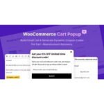 WooCommerce Cart Popup – For Cart Abandonment Recovery
