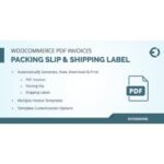 WooCommerce PDF Invoice, Packing Slip & Shipping Label