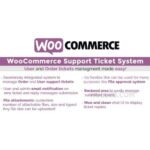 WooCommerce Support Ticket System
