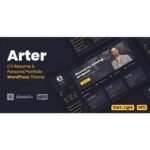 Arter – Personal Portfolio Resume Theme