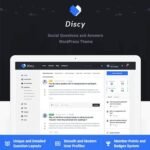 Discy – Social Questions and Answers WordPress Theme