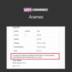 WooCommerce Aramex