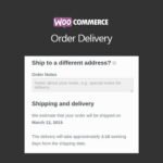 WooCommerce Order Delivery