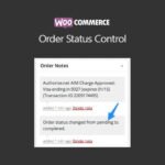 WooCommerce Order Status Control