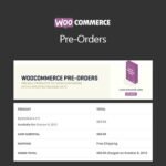 WooCommerce Pre-Orders